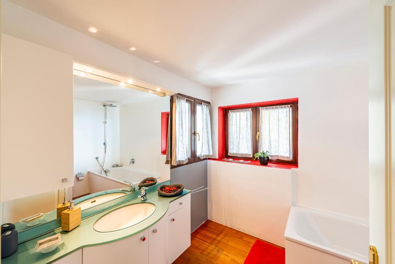 Brione sopra Minusio Casa Almaヴィラ エクステリア 写真